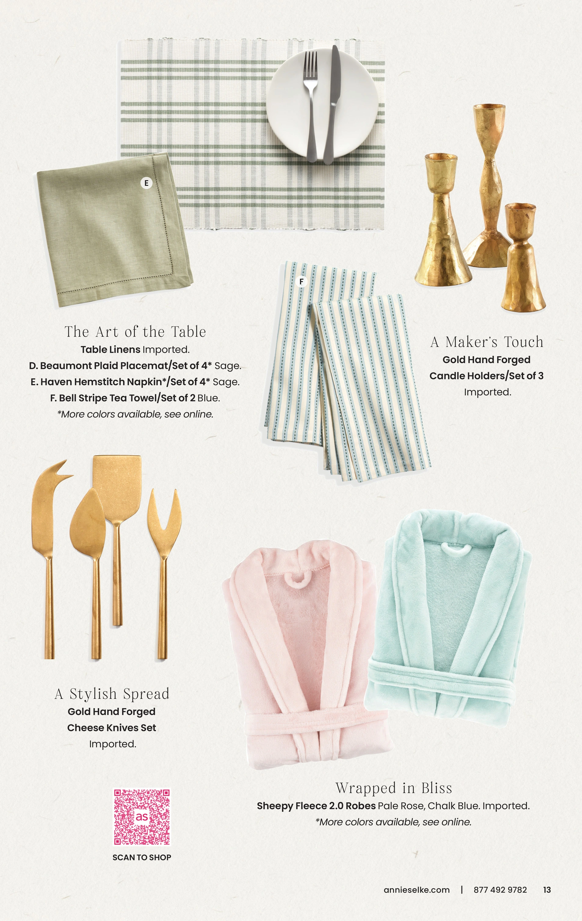 Annie Selke Annie Selke Holiday 2025 Catalog - Page 13