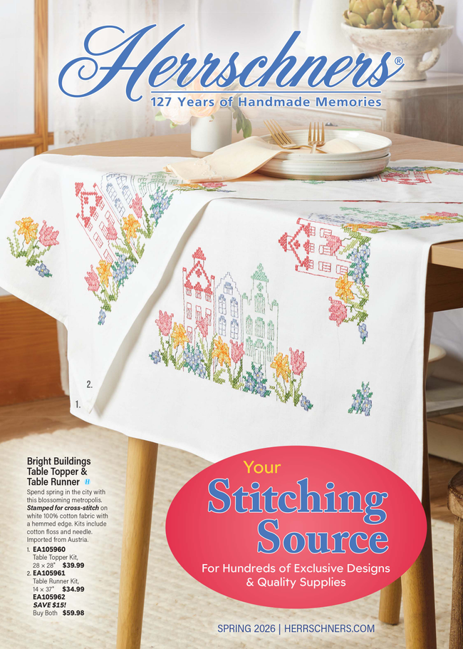 Herrschners Herrschners Stitchery & Embroidery Catalog Fall 2026 - Page 1