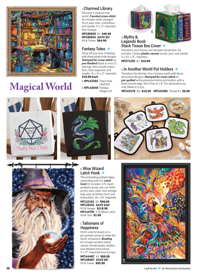 Herrschners Herrschners Stitchery & Embroidery Catalog Fall 2026 - Page 10