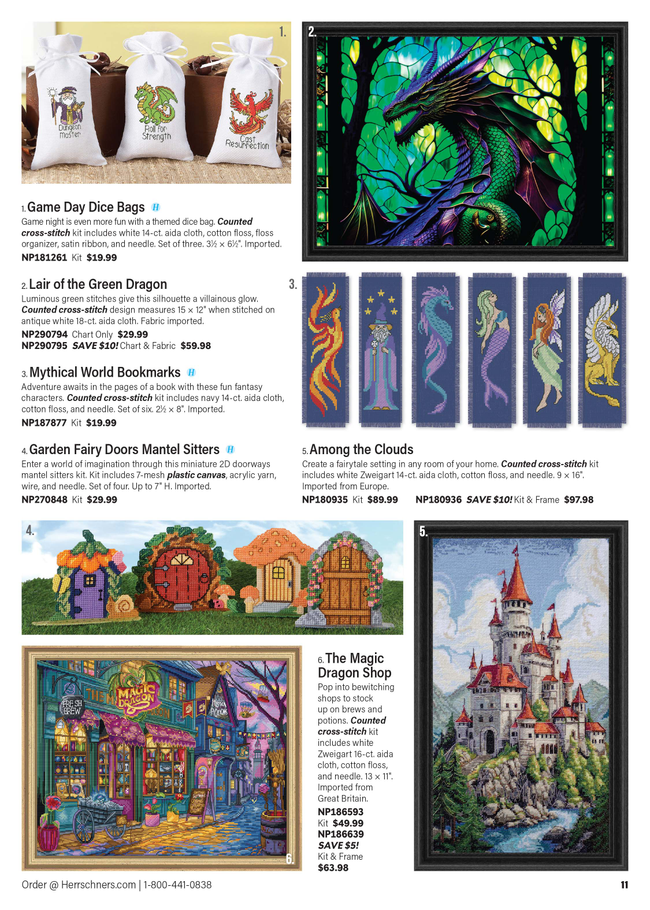 Herrschners Herrschners Stitchery & Embroidery Catalog Fall 2026 - Page 11