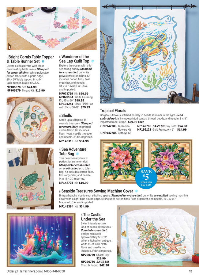 Herrschners Herrschners Stitchery & Embroidery Catalog Fall 2026 - Page 13