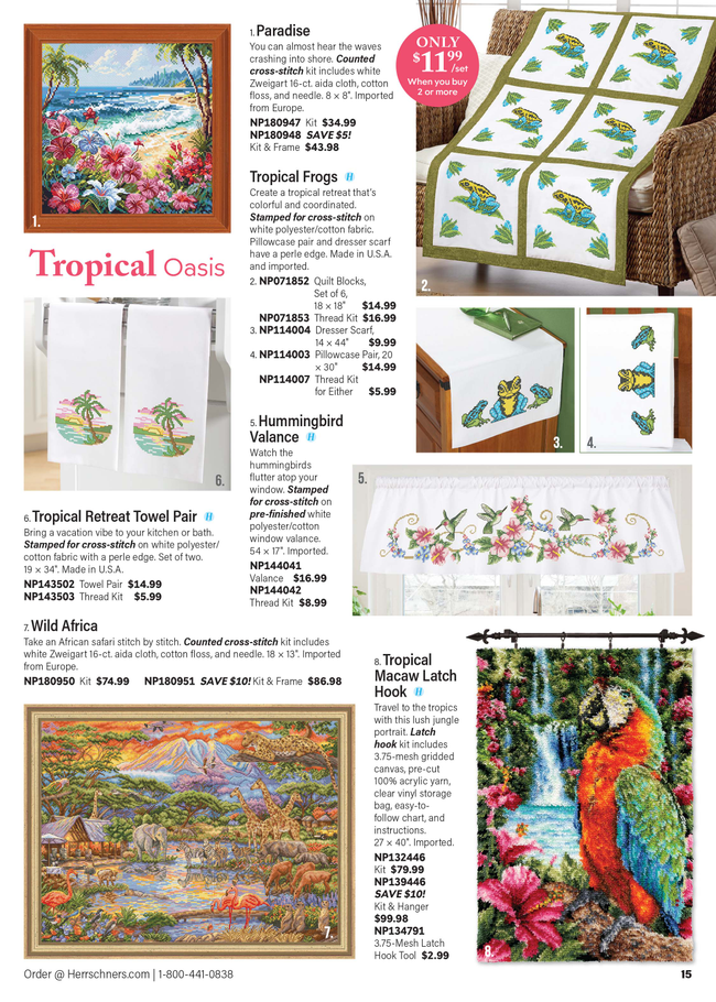 Herrschners Herrschners Stitchery & Embroidery Catalog Fall 2026 - Page 15