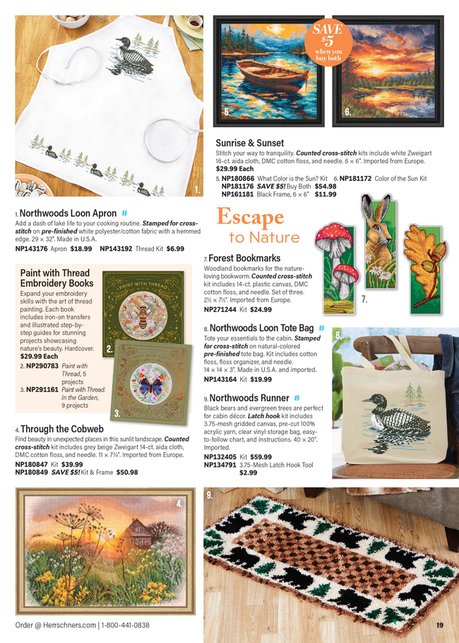 Herrschners Herrschners Stitchery & Embroidery Catalog Fall 2026 - Page 19