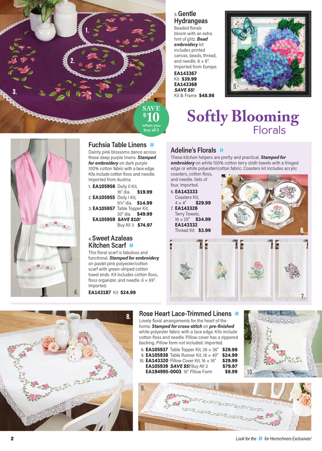 Herrschners Herrschners Stitchery & Embroidery Catalog Fall 2026 - Page 2