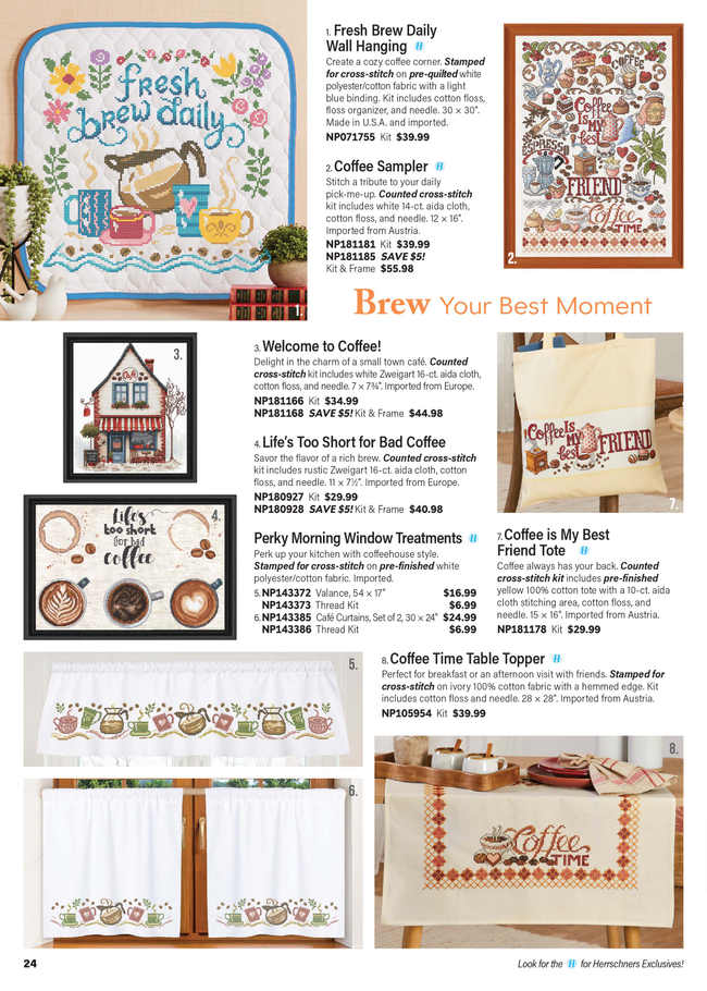 Herrschners Herrschners Stitchery & Embroidery Catalog Fall 2026 - Page 24