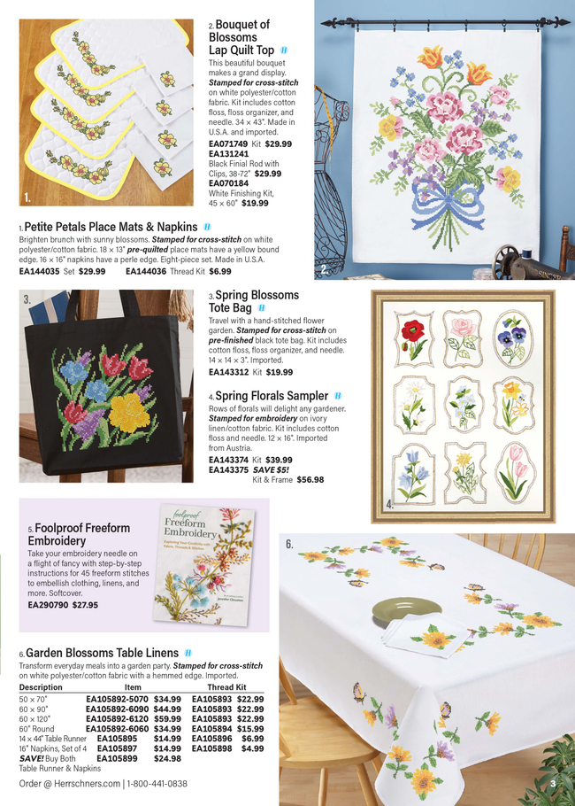 Herrschners Herrschners Stitchery & Embroidery Catalog Fall 2026 - Page 3