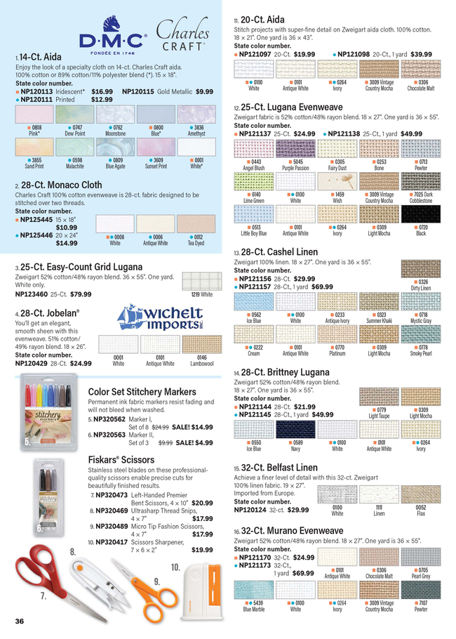 Herrschners Herrschners Stitchery & Embroidery Catalog Fall 2026 - Page 36