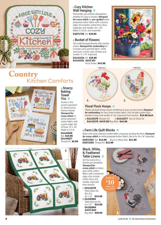 Herrschners Herrschners Stitchery & Embroidery Catalog Fall 2026 - Page 4