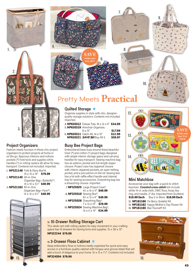 Herrschners Herrschners Stitchery & Embroidery Catalog Fall 2026 - Page 43