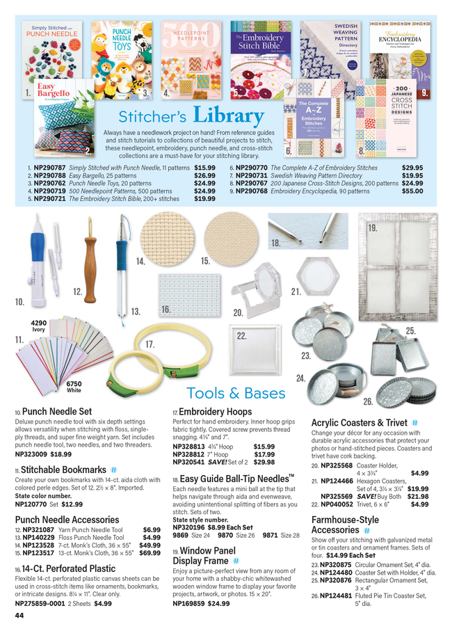 Herrschners Herrschners Stitchery & Embroidery Catalog Fall 2026 - Page 44