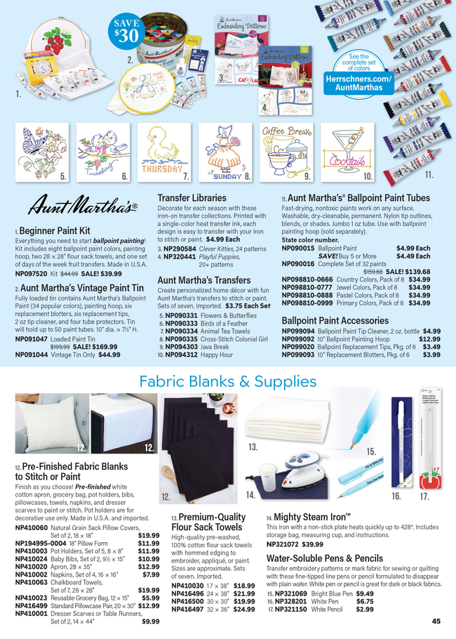 Herrschners Herrschners Stitchery & Embroidery Catalog Fall 2026 - Page 45