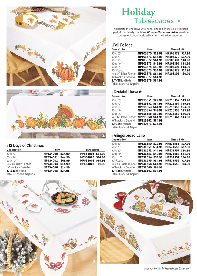 Herrschners Herrschners Stitchery & Embroidery Catalog Fall 2026 - Page 46