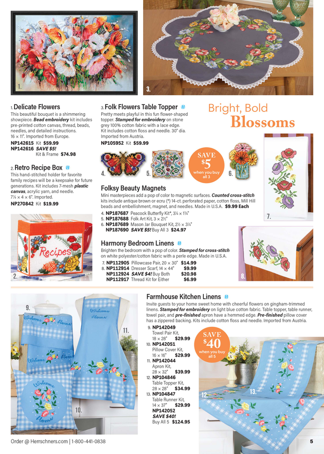 Herrschners Herrschners Stitchery & Embroidery Catalog Fall 2026 - Page 5