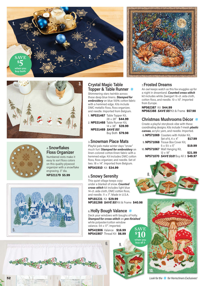 Herrschners Herrschners Stitchery & Embroidery Catalog Fall 2026 - Page 52