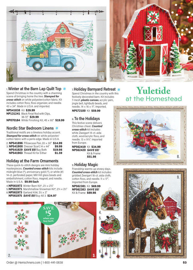 Herrschners Herrschners Stitchery & Embroidery Catalog Fall 2026 - Page 53