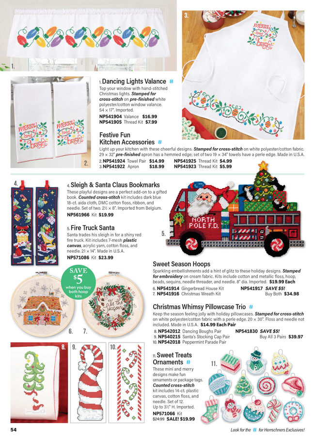 Herrschners Herrschners Stitchery & Embroidery Catalog Fall 2026 - Page 54