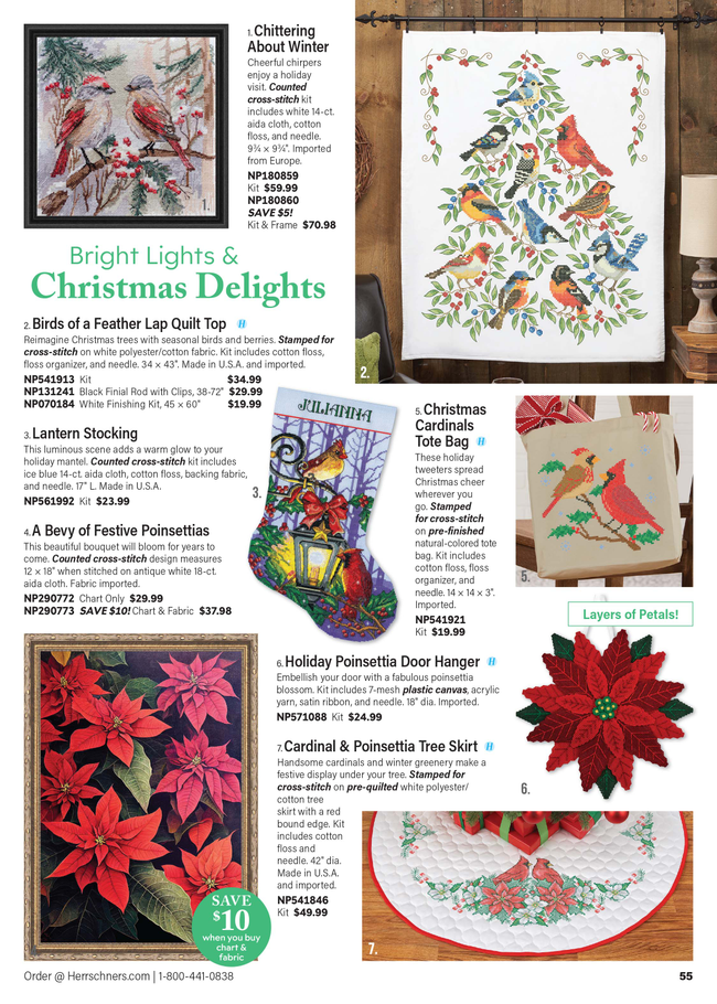 Herrschners Herrschners Stitchery & Embroidery Catalog Fall 2026 - Page 55