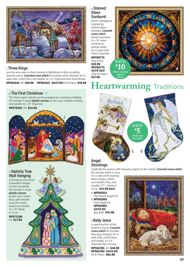Herrschners Herrschners Stitchery & Embroidery Catalog Fall 2026 - Page 57