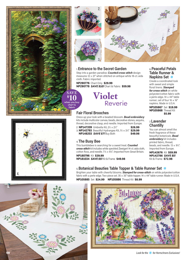 Herrschners Herrschners Stitchery & Embroidery Catalog Fall 2026 - Page 58