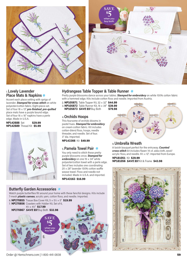 Herrschners Herrschners Stitchery & Embroidery Catalog Fall 2026 - Page 59