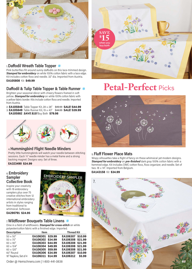 Herrschners Herrschners Stitchery & Embroidery Catalog Fall 2026 - Page 63