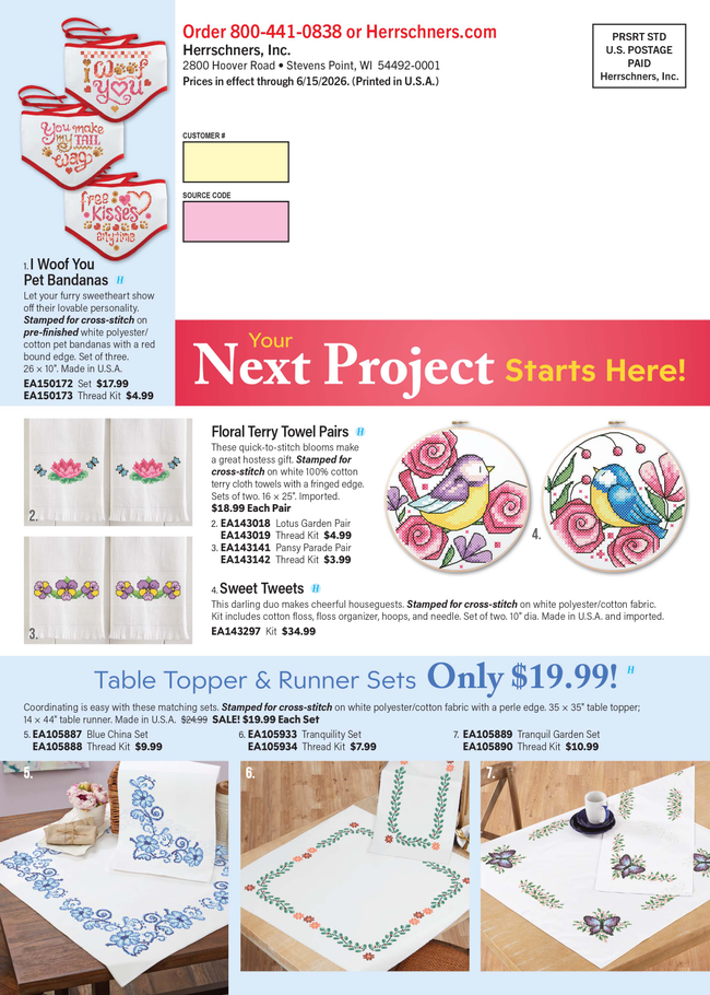 Herrschners Herrschners Stitchery & Embroidery Catalog Fall 2026 - Page 64