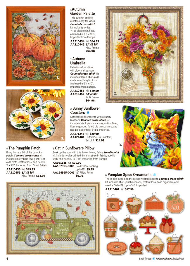 Herrschners Herrschners Stitchery & Embroidery Catalog Fall 2026 - Page 68