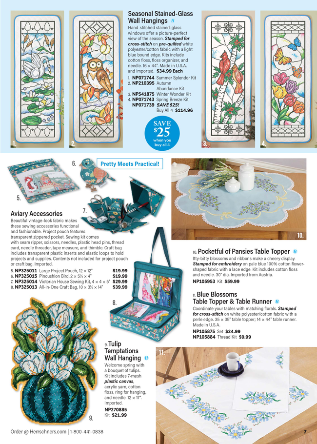 Herrschners Herrschners Stitchery & Embroidery Catalog Fall 2026 - Page 7