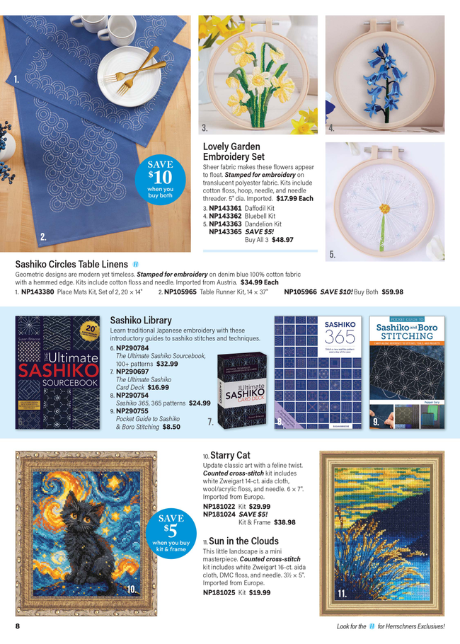 Herrschners Herrschners Stitchery & Embroidery Catalog Fall 2026 - Page 8