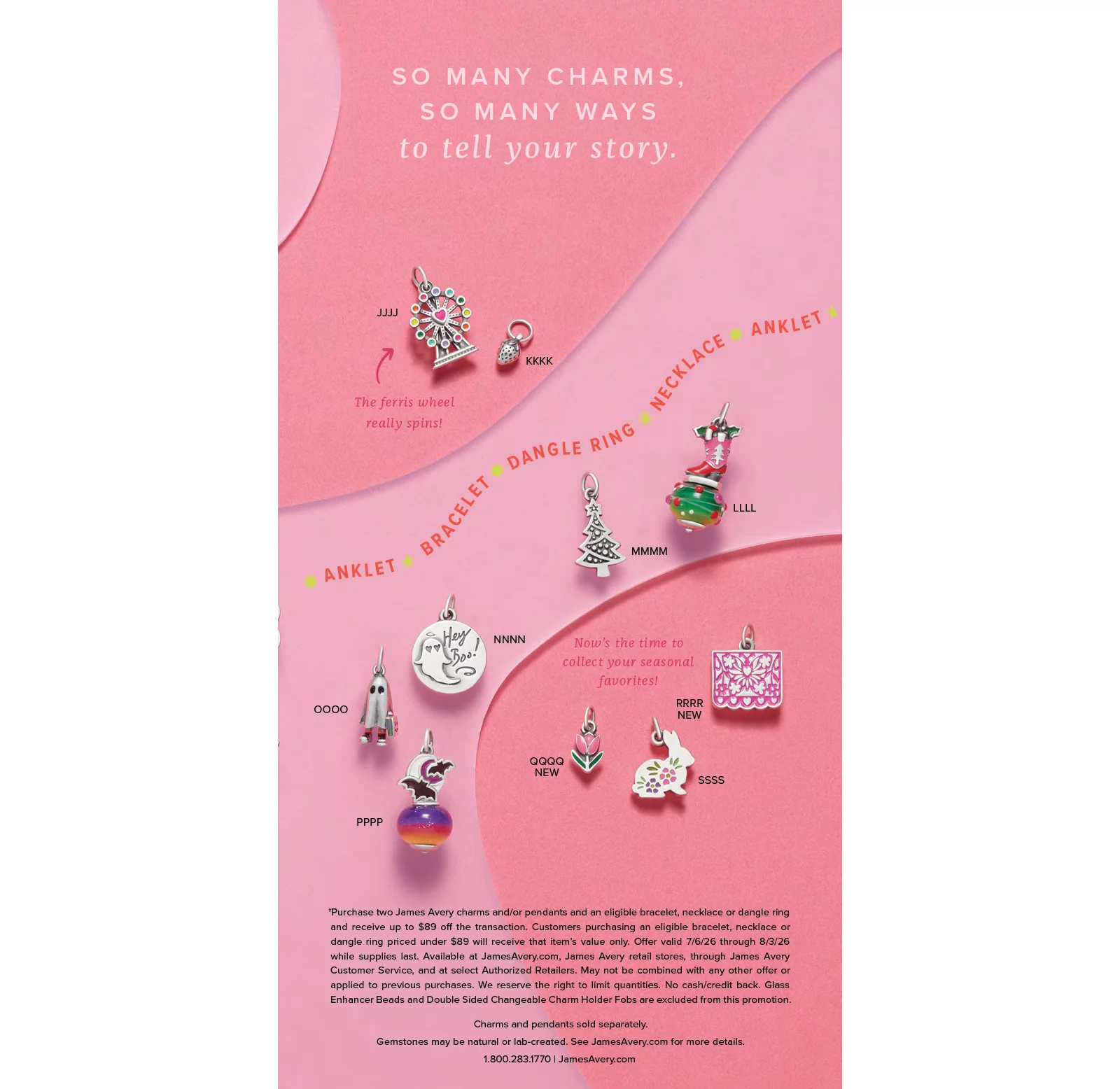 James Avery James Avery Charm Event 2026 Catalog - Page 9
