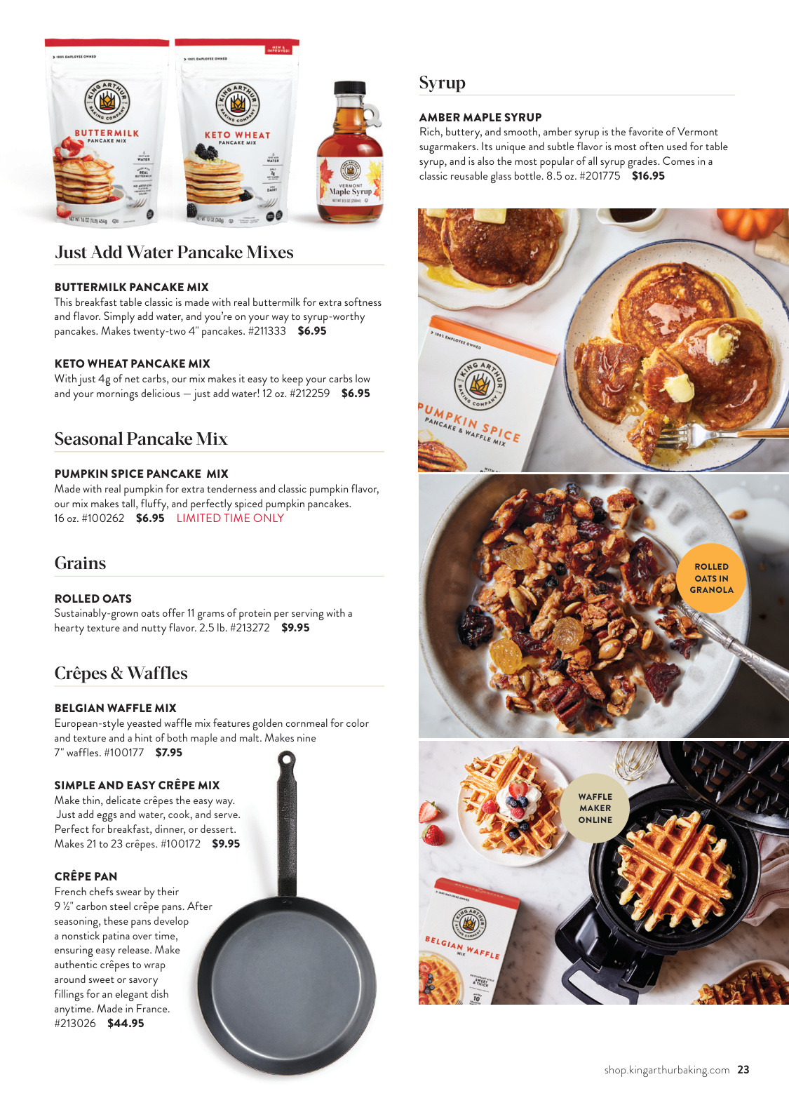 King Arthur Baking King Arthur Baking Fall 2026 Catalog (Issue 1) - Page 23