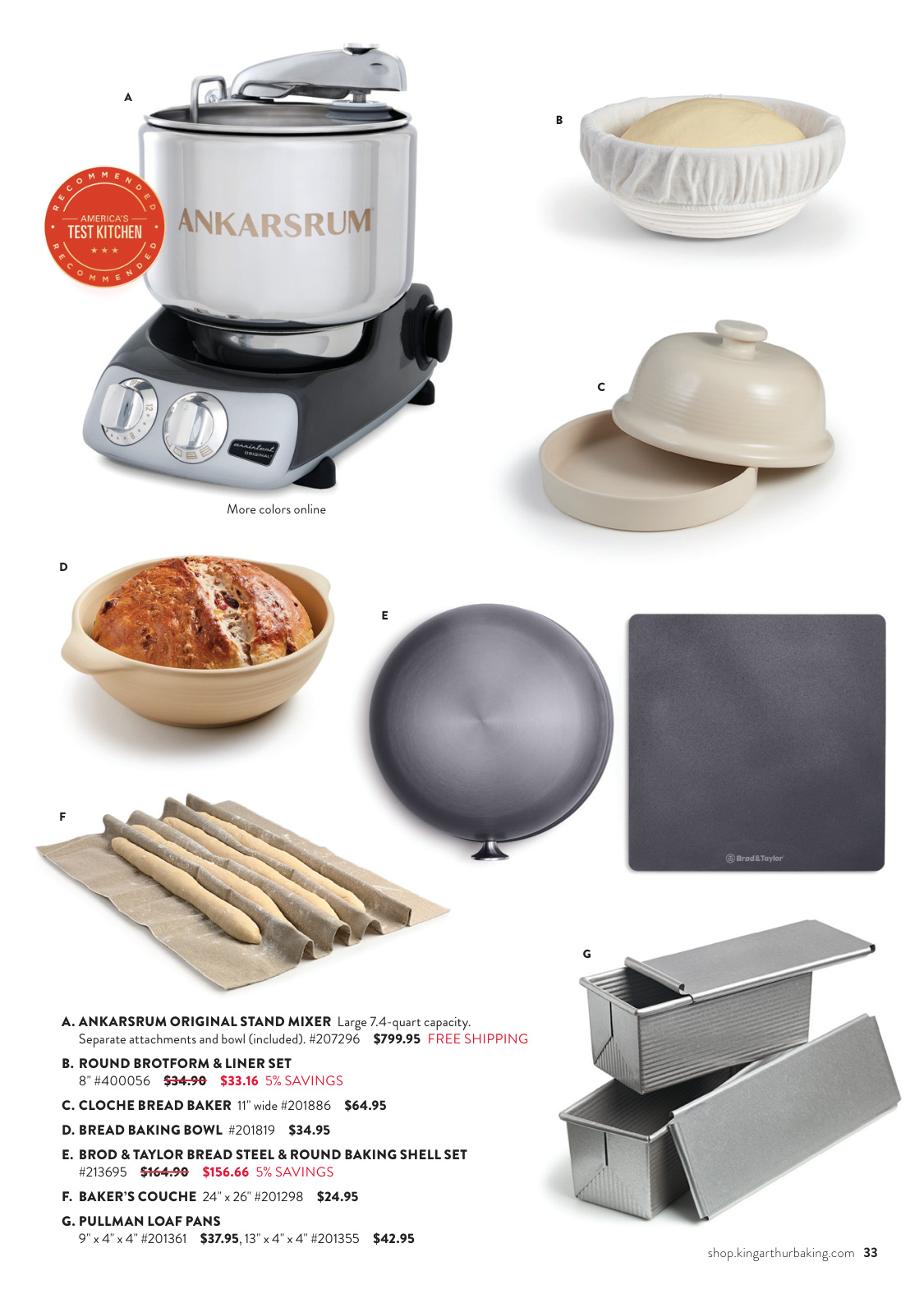 King Arthur Baking King Arthur Baking Fall 2026 Catalog (Issue 1) - Page 33