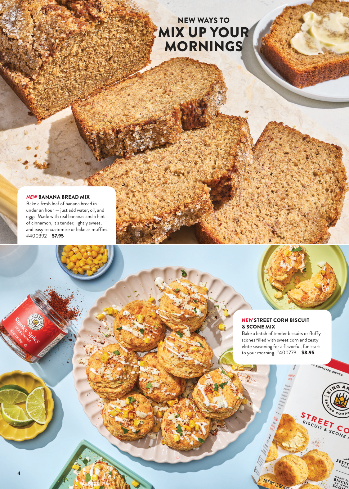 King Arthur Baking King Arthur Baking Fall 2026 Catalog (Issue 1) - Page 4
