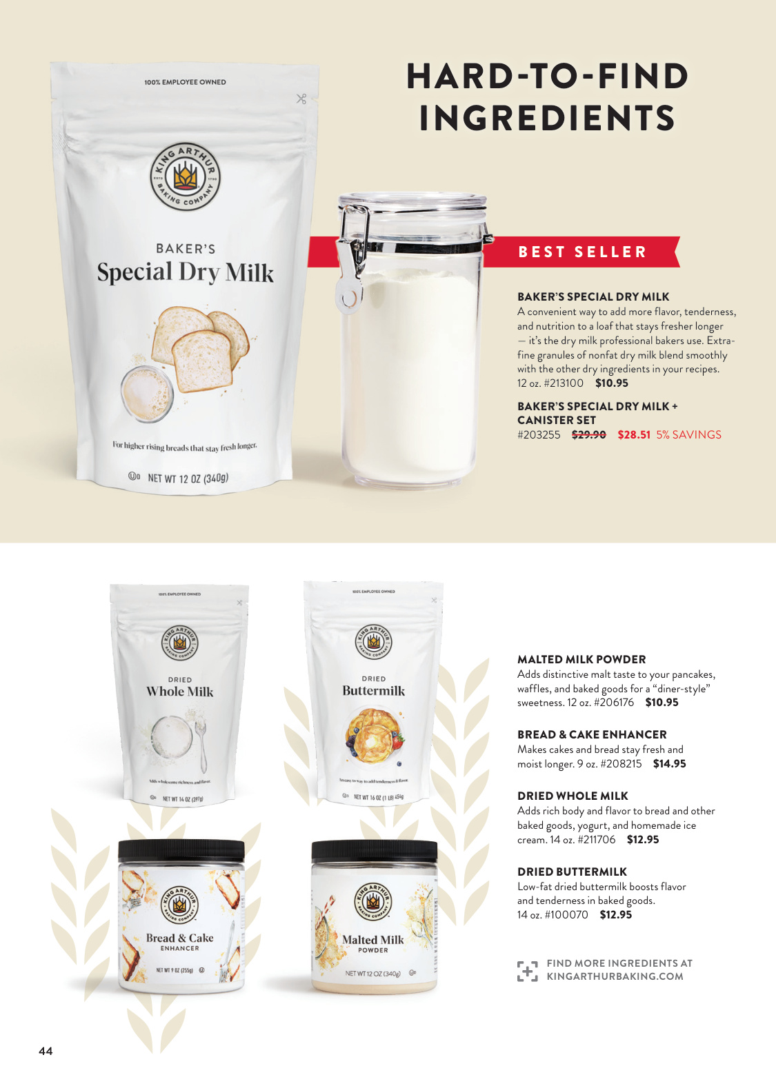 King Arthur Baking King Arthur Baking Fall 2026 Catalog (Issue 1) - Page 44