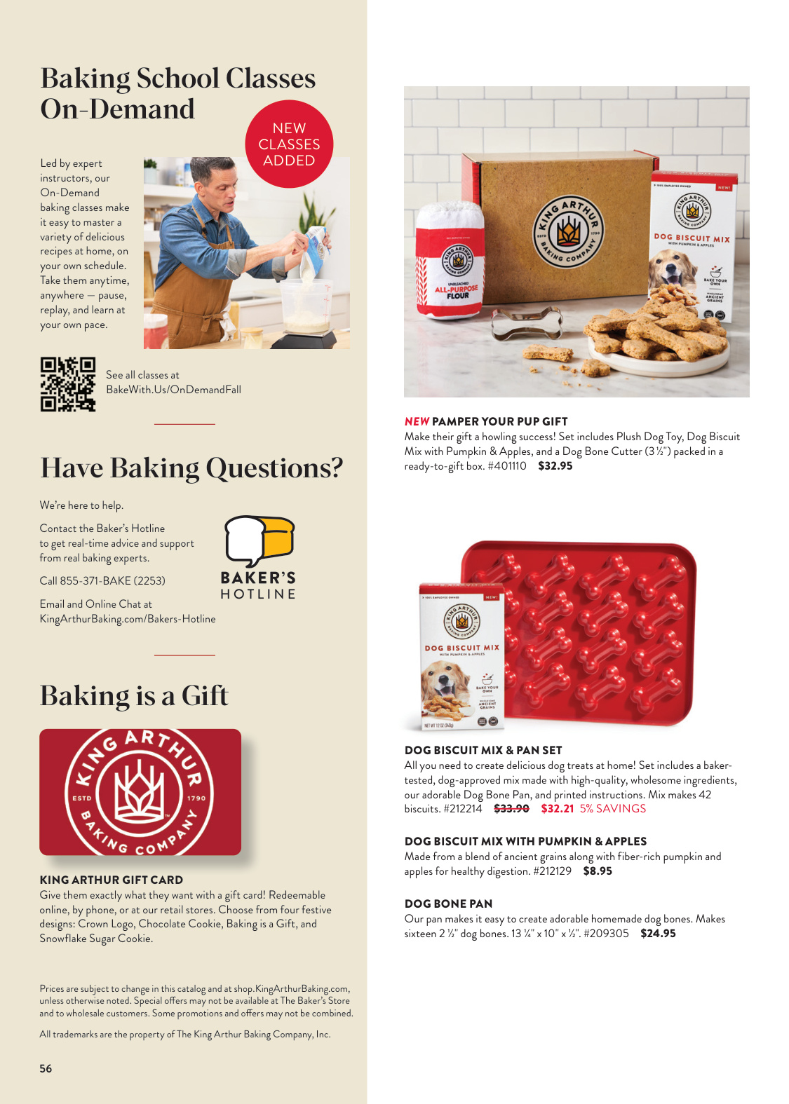 King Arthur Baking King Arthur Baking Fall 2026 Catalog (Issue 1) - Page 56