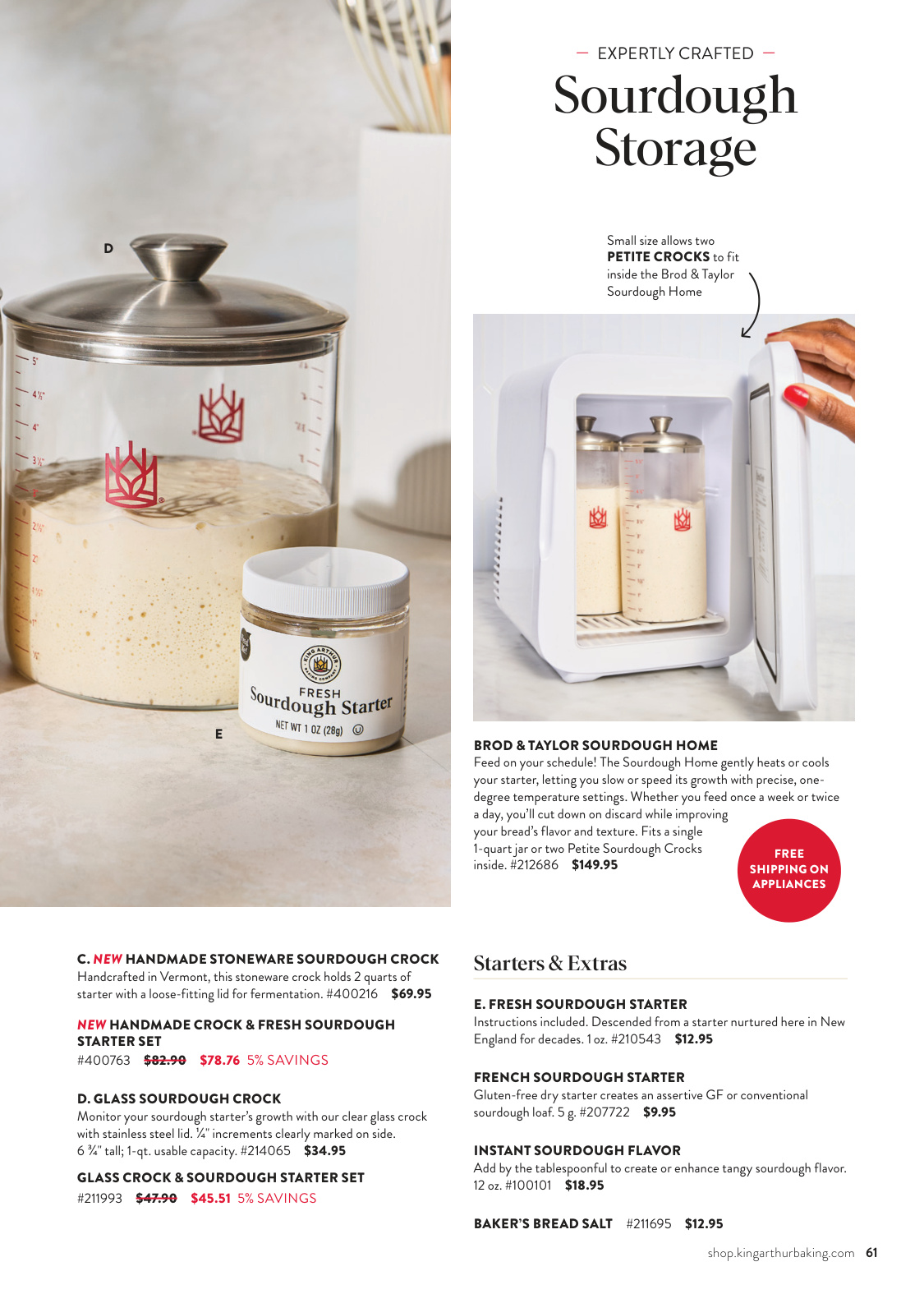 King Arthur Baking King Arthur Baking Fall 2026 Catalog (Issue 1) - Page 61