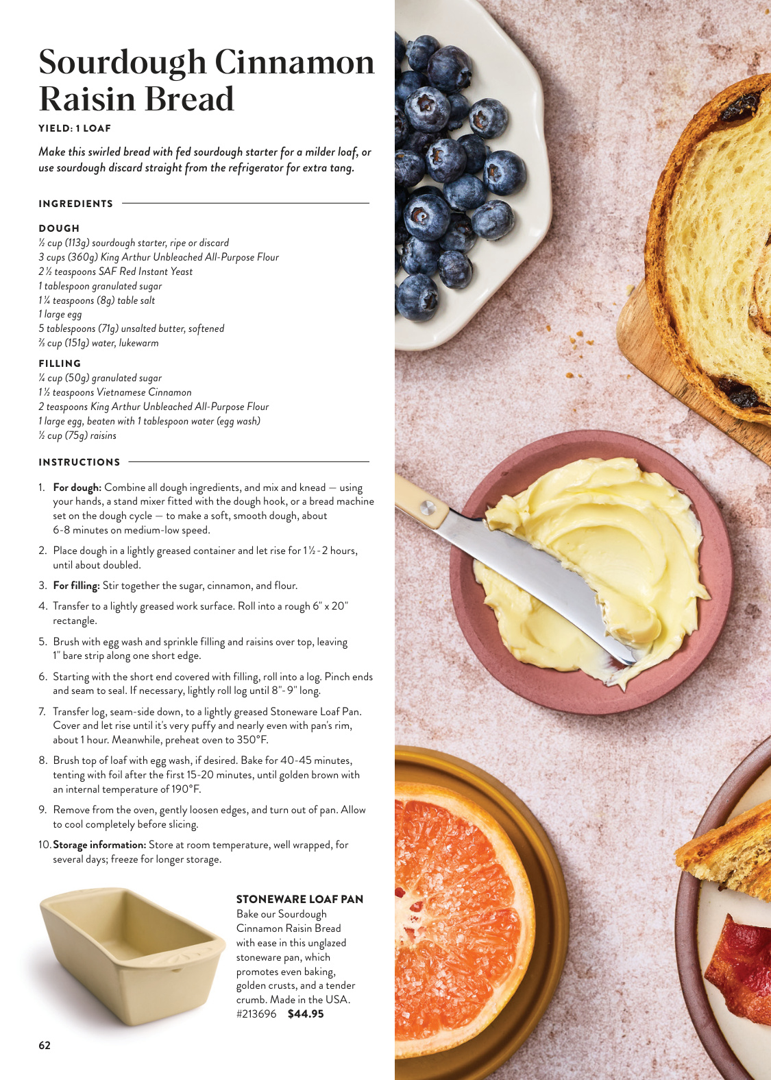 King Arthur Baking King Arthur Baking Fall 2026 Catalog (Issue 1) - Page 62