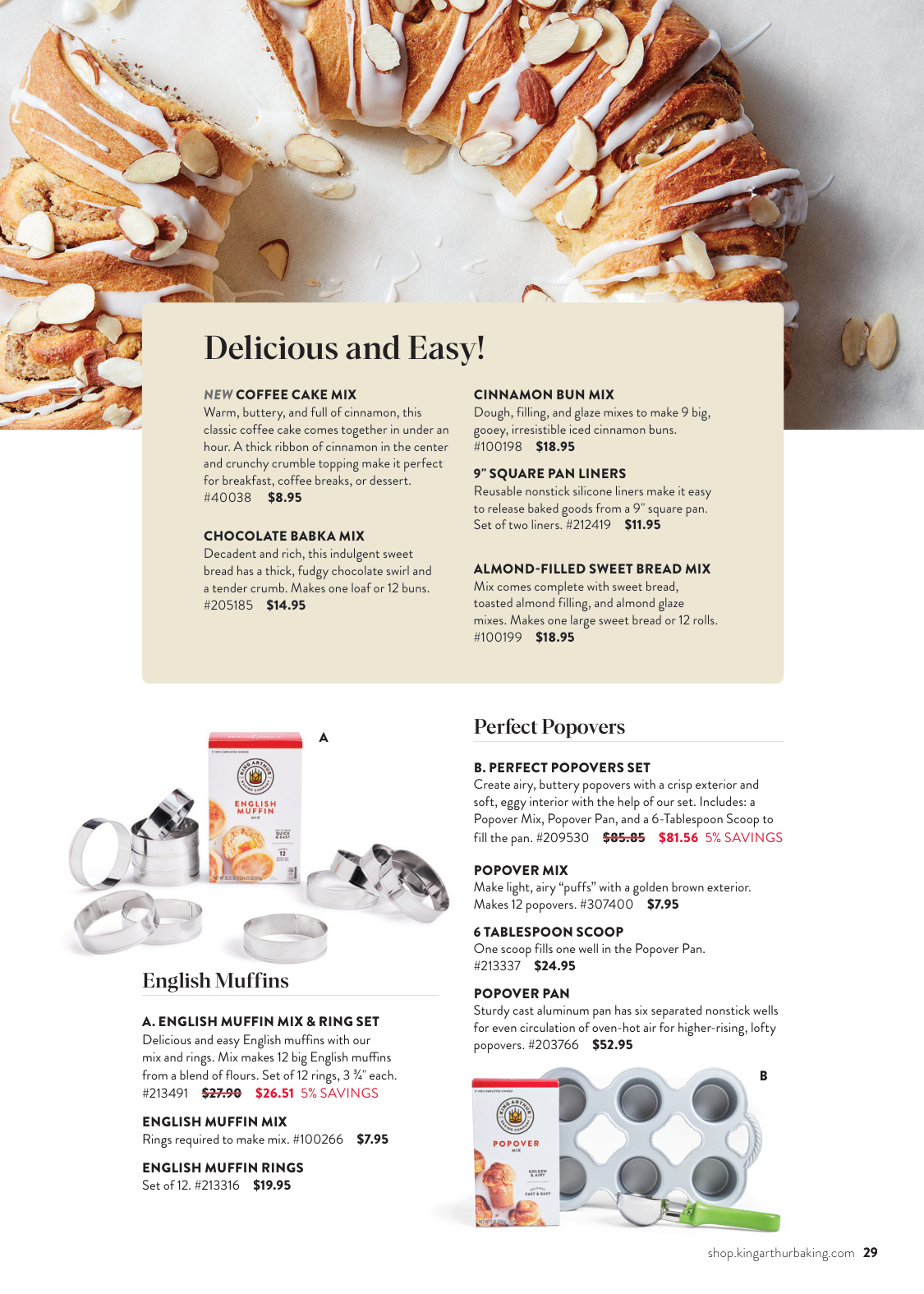 King Arthur Baking King Arthur Baking Summer 2026 Catalog (Issue 2) - Page 29