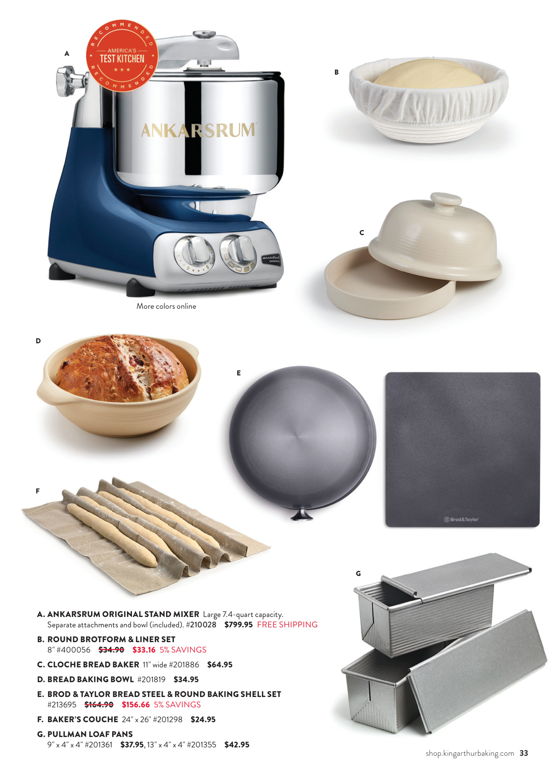 King Arthur Baking King Arthur Baking Summer 2026 Catalog (Issue 2) - Page 33