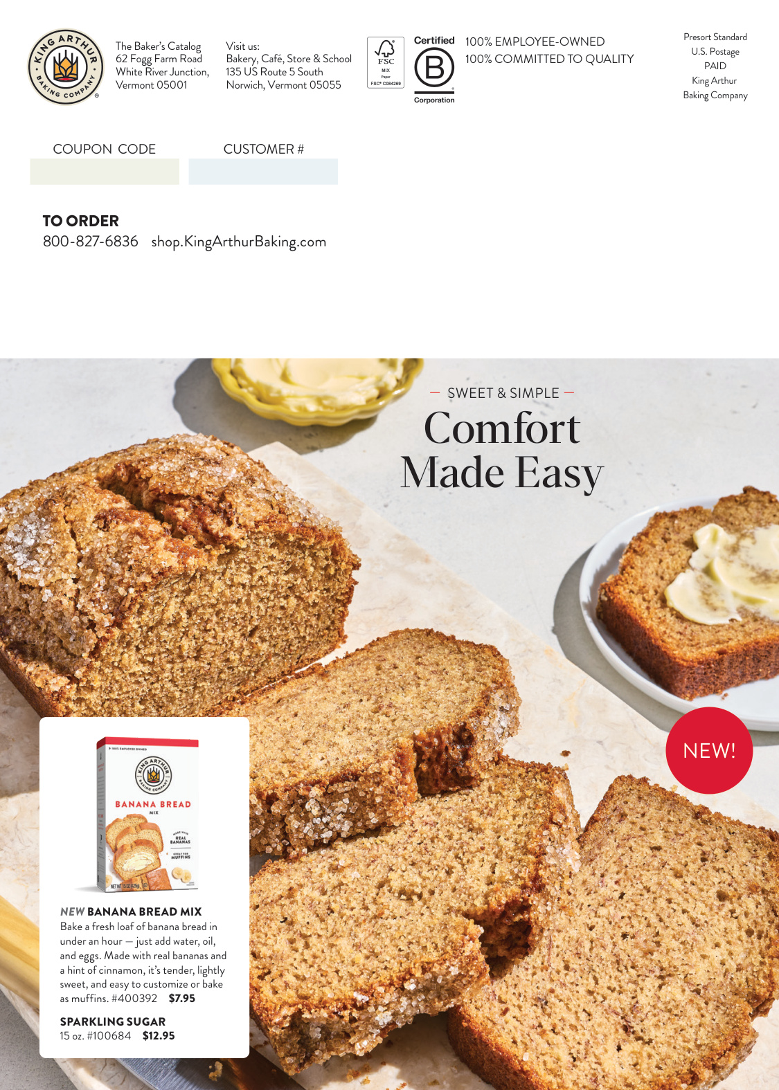 King Arthur Baking King Arthur Baking Summer 2026 Catalog (Issue 2) - Page 68