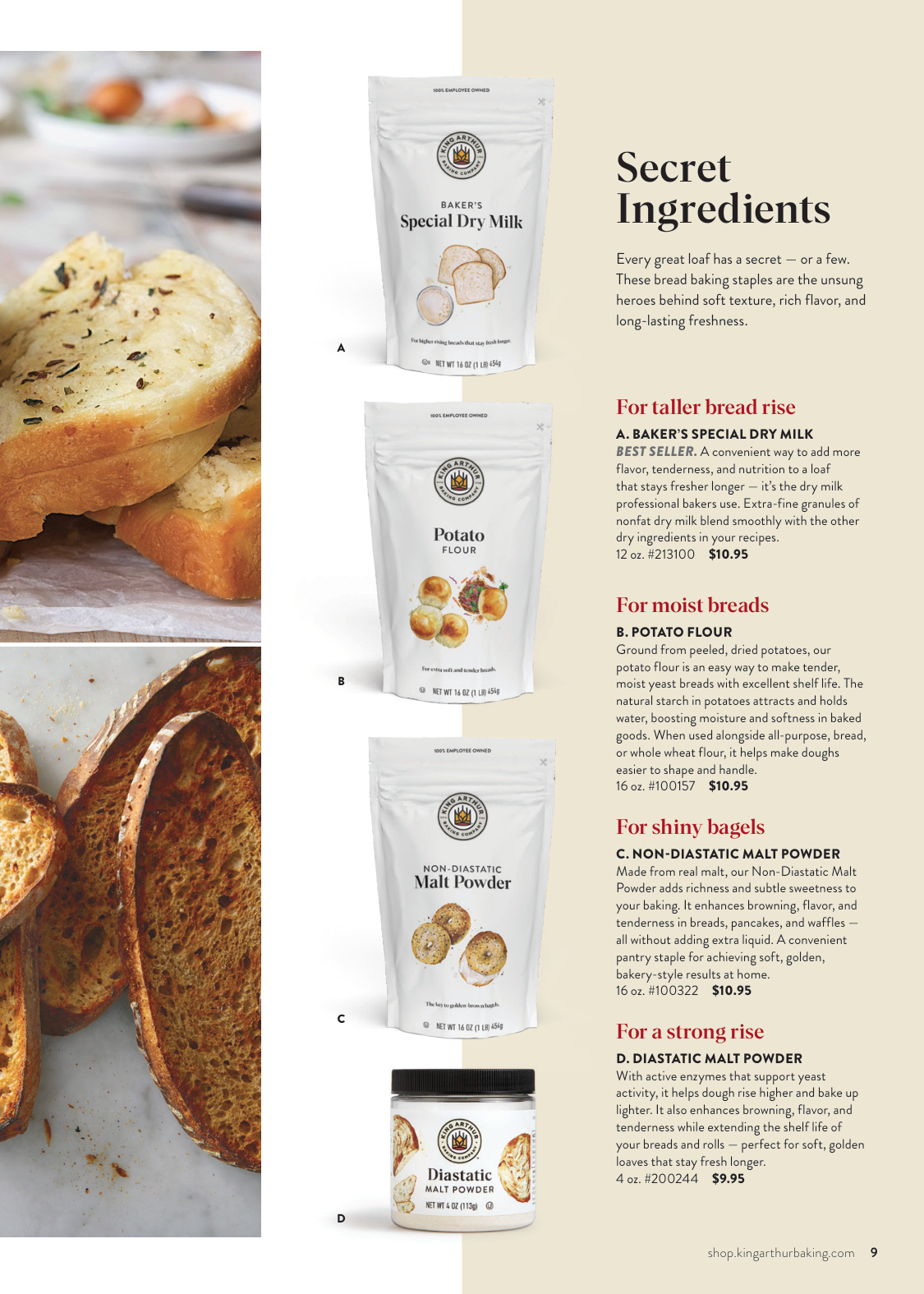 King Arthur Baking King Arthur Baking Summer 2026 Catalog (Issue 2) - Page 9