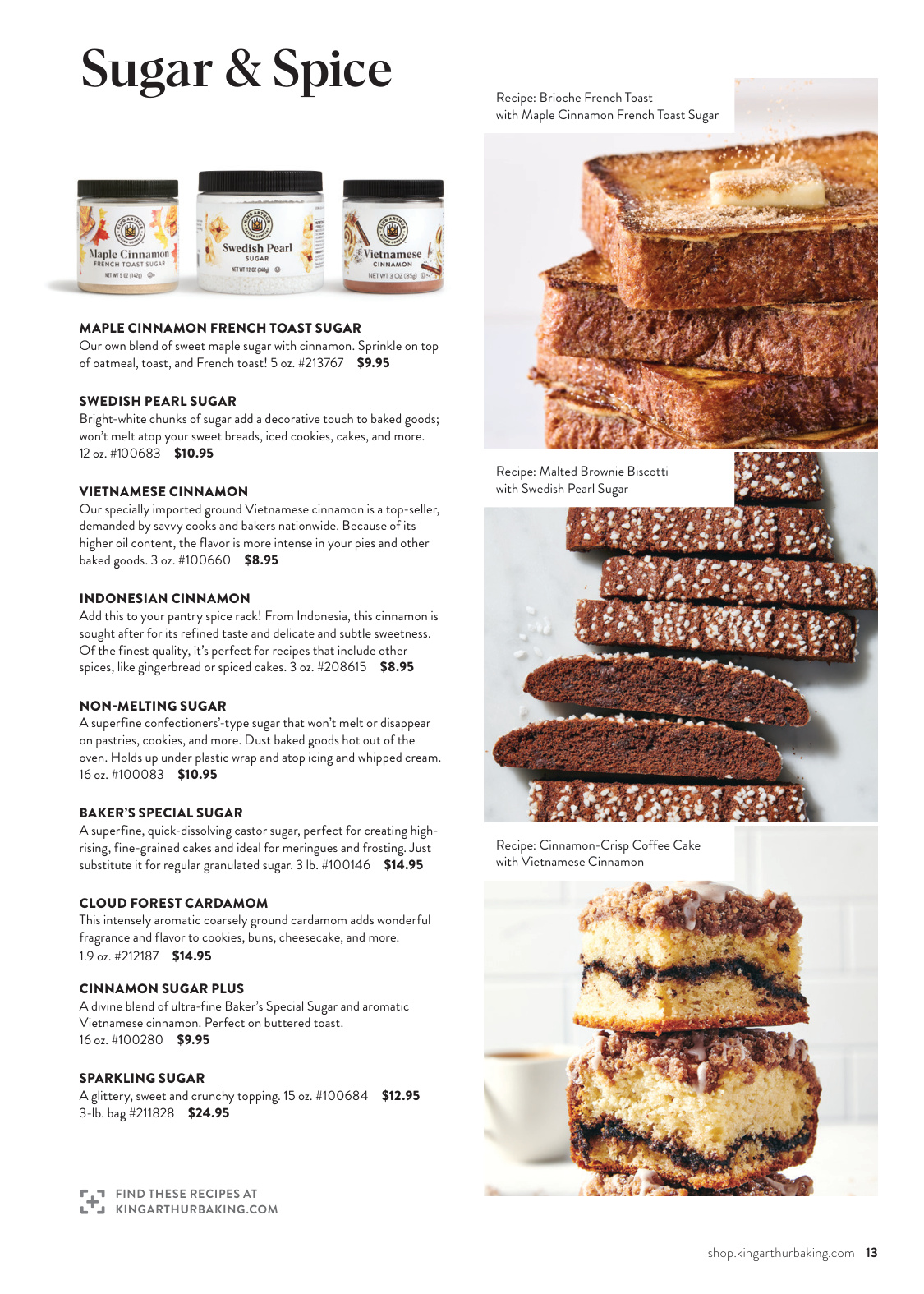 King Arthur Baking King Arthur Baking Summer 2026 Catalog (Issue 1) - Page 13