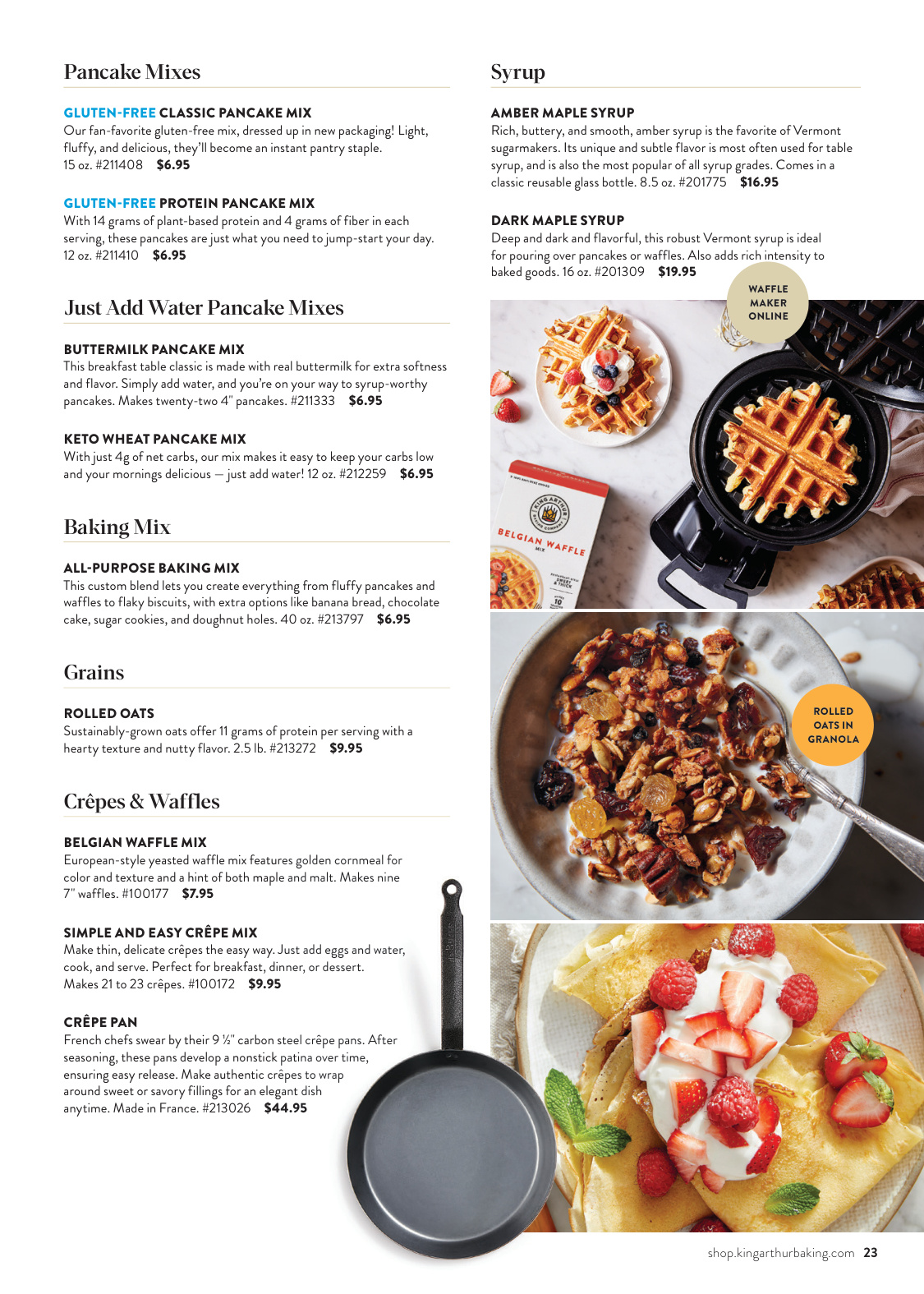 King Arthur Baking King Arthur Baking Summer 2026 Catalog (Issue 1) - Page 23