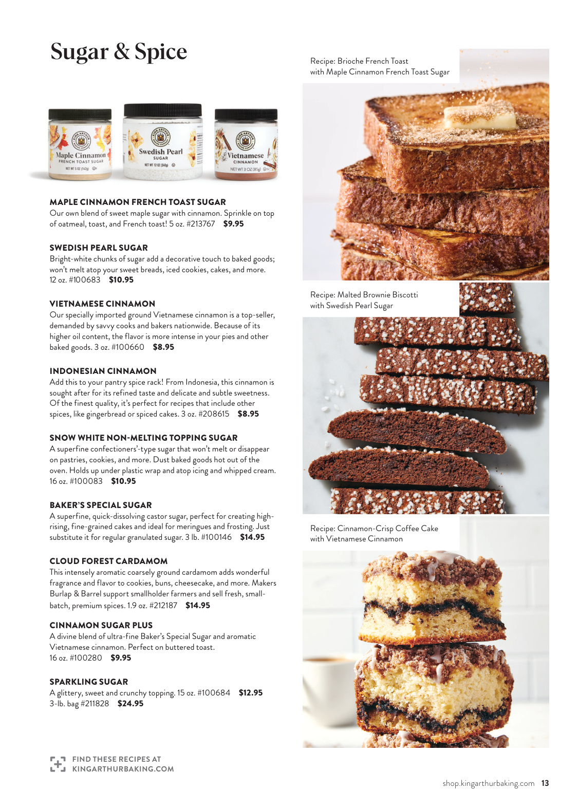 King Arthur Baking King Arthur Baking Winter/Spring 2026 Catalog (Issue 3) - Page 13