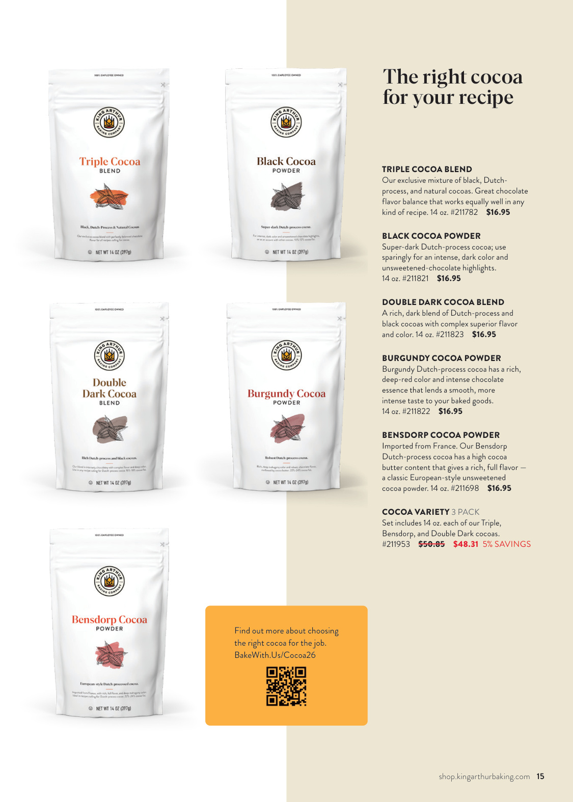 King Arthur Baking King Arthur Baking Winter/Spring 2026 Catalog (Issue 3) - Page 15