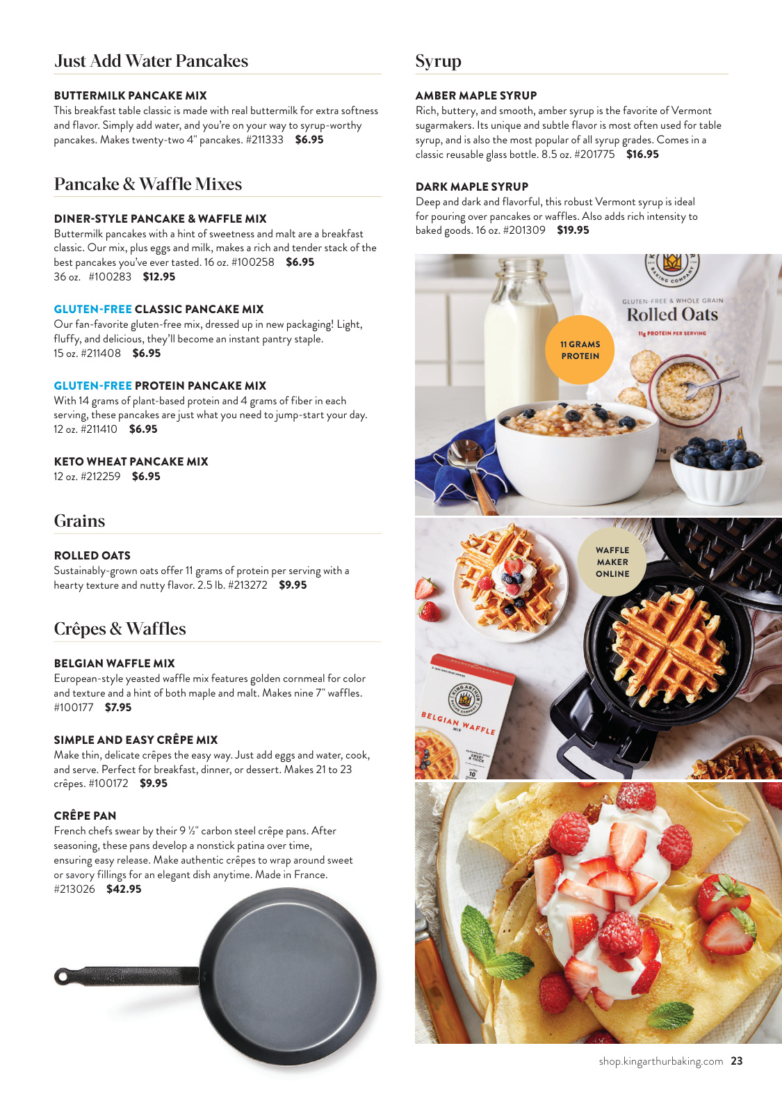 King Arthur Baking King Arthur Baking Winter/Spring 2026 Catalog (Issue 3) - Page 23
