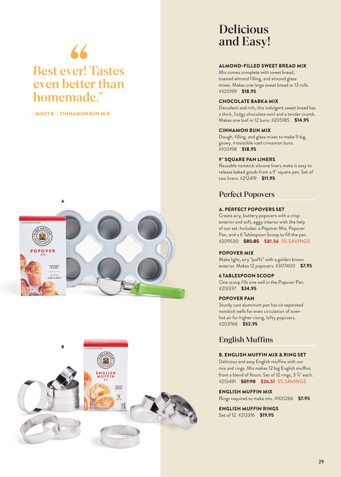 King Arthur Baking King Arthur Baking Winter/Spring 2026 Catalog (Issue 3) - Page 29