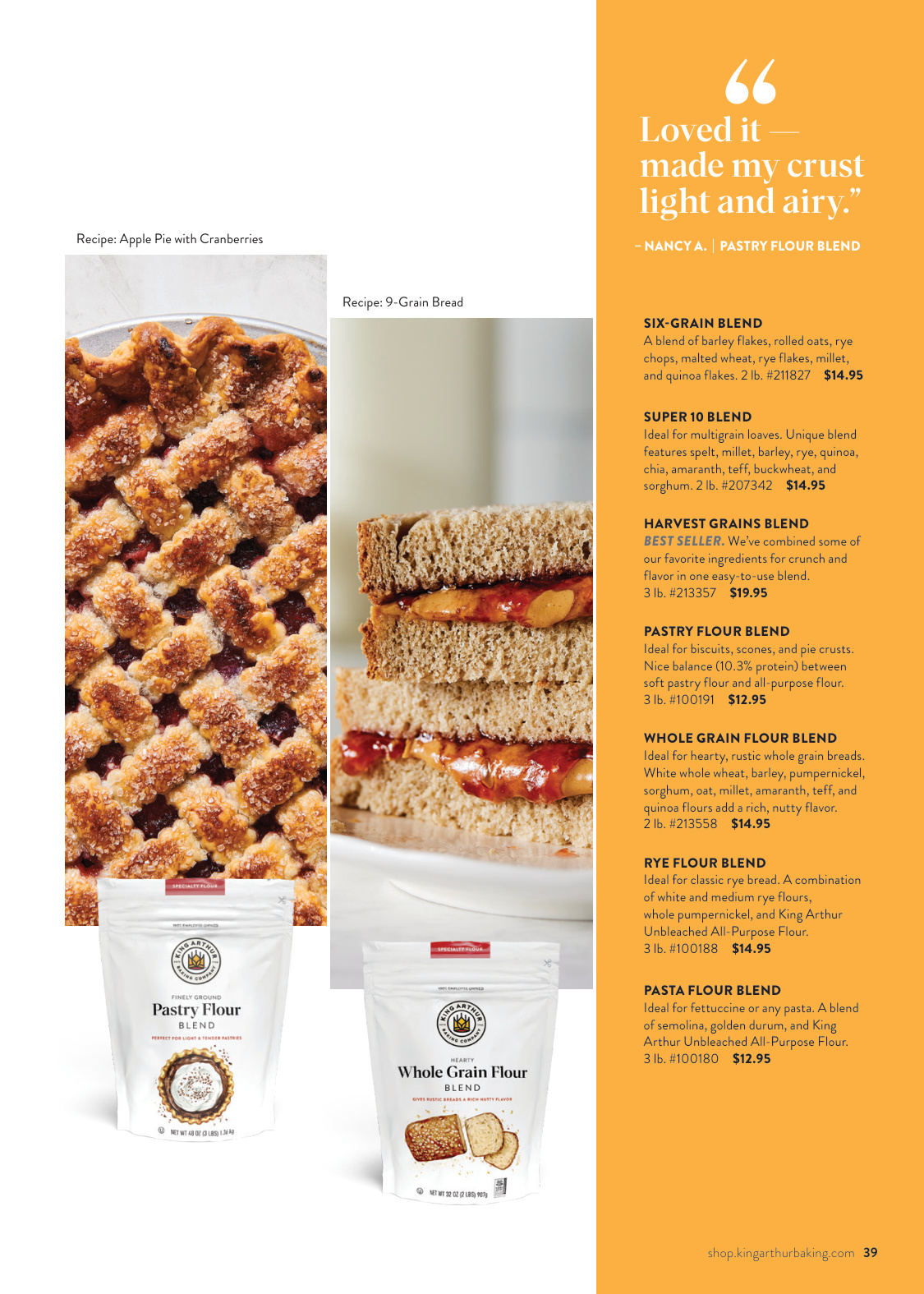 King Arthur Baking King Arthur Baking Winter/Spring 2026 Catalog (Issue 3) - Page 39