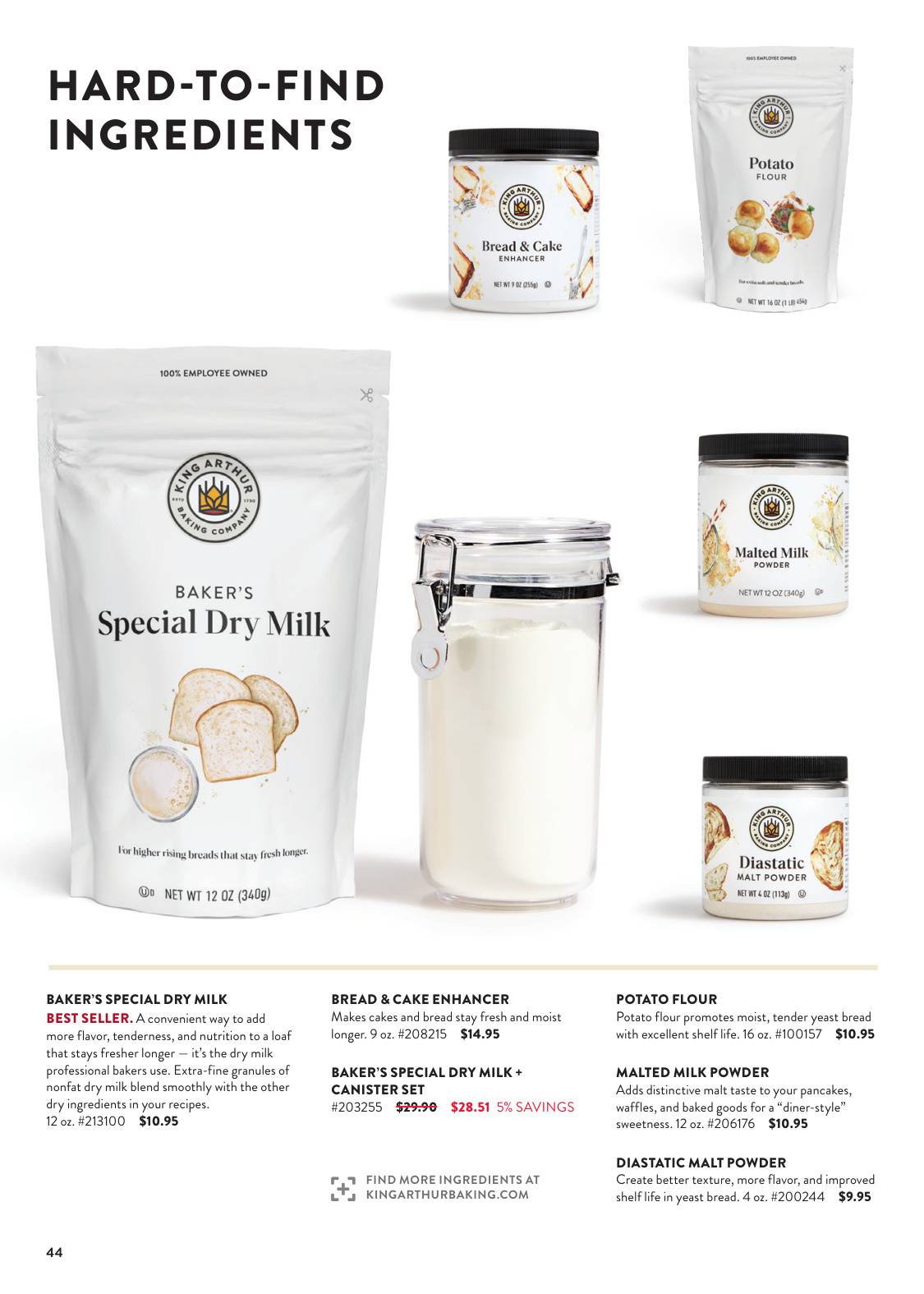 King Arthur Baking King Arthur Baking Winter/Spring 2026 Catalog (Issue 3) - Page 44