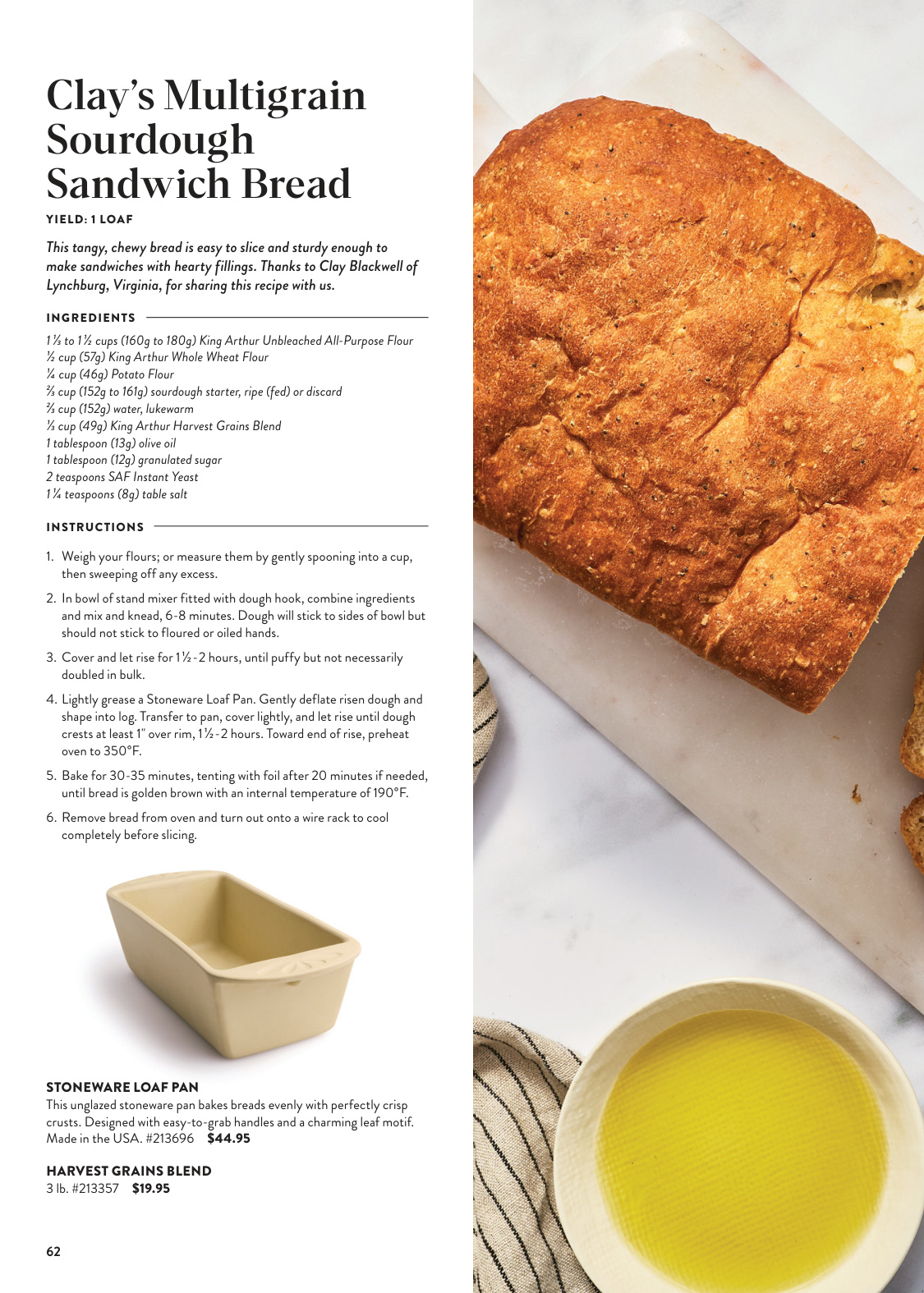 King Arthur Baking King Arthur Baking Winter/Spring 2026 Catalog (Issue 3) - Page 62